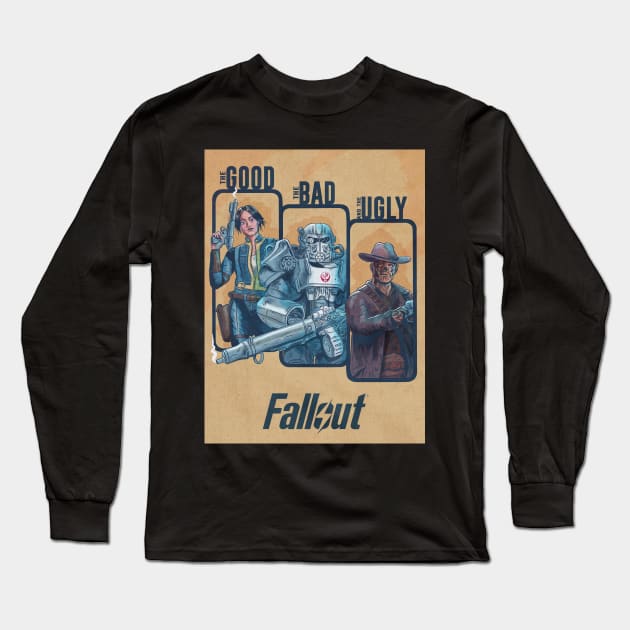 Fallout Long Sleeve T-Shirt by ribandcheese